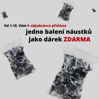 Přesně tak, od 1.10 až do vyprodání zásob ke každé objednávce přidáme jedno balení náustků zdarma jako dárek 😊😉 Taky při...